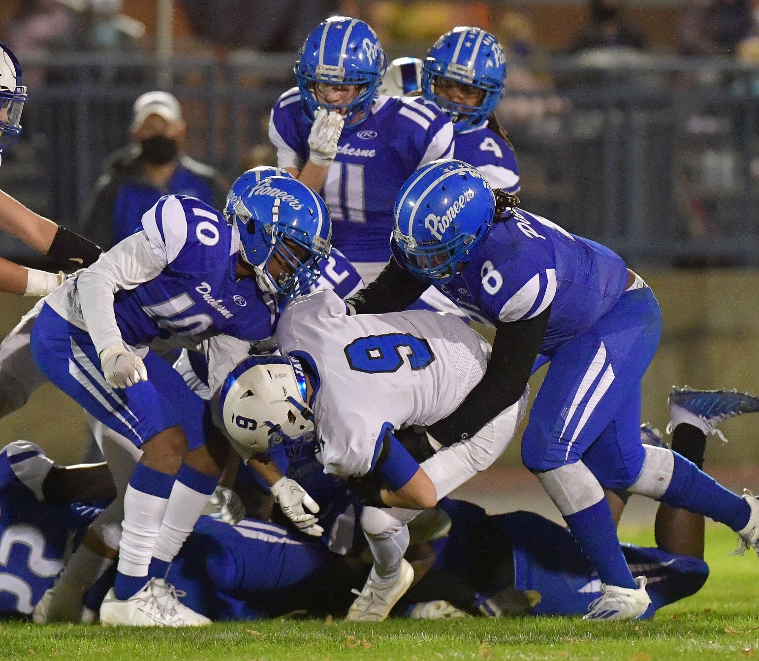 Duchesne vs Jefferson in a Class 2 state quarterfinal football game